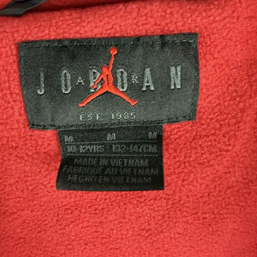Nike Air Jordan Jumpman Kids M 10-12 Years Puffer Jacket Red/Black